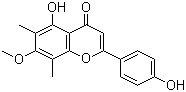 Sideroxylin分子结构 (CAS 3122-87-0)