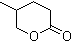5-甲基四氢吡喃-2-酮分子结构 (CAS 3123-98-6)