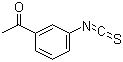 3-乙酰基异硫氰酸苯酯分子结构 (CAS 3125-71-1)