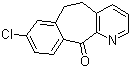 8-氯-5,6-二氢-11H-苯并[5,6]环庚烷并[1,2-b]吡啶-11-酮分子结构 (CAS 31251-41-9)