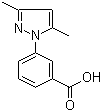 3-(3,5-Dimethylpyrazol-1-yl)benzoic acid molecular structure (CAS 312531-88-7)