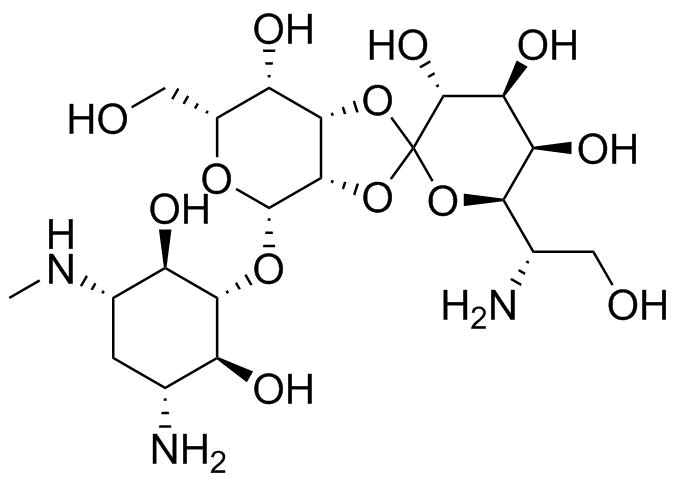 潮霉素 B分子结构 (CAS 31282-04-9)