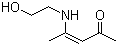(3Z)-4-[(2-羟基乙基)氨基]-3-戊烯-2-酮分子结构 (CAS 312933-35-0)