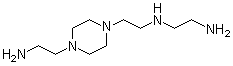 N1-(2-氨基乙基)-1,4-哌嗪二乙胺分子结构 (CAS 31295-54-2)