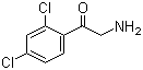 2-氨基-2',4'-二氯苯乙酮分子结构 (CAS 313553-17-2)