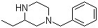 N-1-苄基-3-乙基哌嗪分子结构 (CAS 313657-25-9)