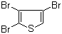 2,3,4-三溴噻吩分子结构 (CAS 3141-25-1)