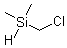 氯甲基(二甲基)硅烷分子结构 (CAS 3144-74-9)