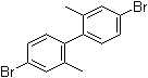 4,4'-二溴-2,2'-二甲基联苯分子结构 (CAS 31458-17-0)