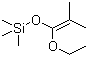 1-乙氧基-2-甲基-1-(三甲基硅氧基)-1-丙烯分子结构 (CAS 31469-16-6)