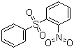 2-硝基二苯砜分子结构 (CAS 31515-43-2)