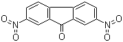 2,7-二硝基-9-芴酮分子结构 (CAS 31551-45-8)