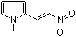 1-甲基-2-(2-硝基乙烯基)-1H-吡咯分子结构 (CAS 3156-50-1)