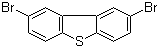 结构式 CAS# 31574-87-5, 2,8-二溴二苯并噻吩