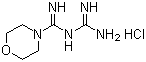 盐酸吗啉胍分子结构 (CAS 3160-91-6)