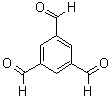1,3,5-苯三甲醛分子结构 (CAS 3163-76-6)