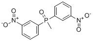 Bis-(3-nitrophenyl)-methylphosphine oxide molecular structure (CAS 31638-90-1)