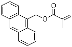 甲基丙烯酸-9-蒽甲酯分子结构 (CAS 31645-35-9)