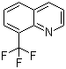 8-三氟甲基喹啉分子结构 (CAS 317-57-7)
