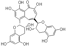 新茶黄素分子结构 (CAS 31701-93-6)