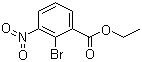 2-溴-3-硝基苯甲酸乙酯分子结构 (CAS 31706-23-7)