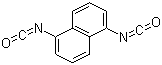 1,5-萘二异氰酸酯分子结构 (CAS 3173-72-6)