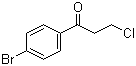 4'-溴-3-氯苯丙酮分子结构 (CAS 31736-73-9)