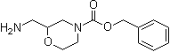 2-(Aminomethyl)-4-(benzyloxycarbonyl)morpholine molecular structure (CAS 317365-31-4)