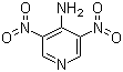 4-氨基-3,5-二硝基吡啶分子结构 (CAS 31793-29-0)