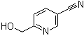 6-羟甲基吡啶-3-甲腈分子结构 (CAS 31795-61-6)