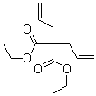 二烯丙基丙二酸二乙酯分子结构 (CAS 3195-24-2)