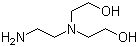 N,N-双(2-羟乙基)乙二胺分子结构 (CAS 3197-06-6)