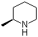(S)-(+)-2-甲基哌啶分子结构 (CAS 3197-42-0)