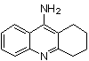 1,2,3,4-四氢-9-氨基吖啶分子结构 (CAS 321-64-2)