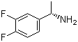 结构式 CAS# 321318-17-6, (1S)-1-(3,4-二氟苯基)乙胺