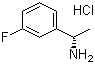 (S)-1-(3-Fluorophenyl)ethylamine hydrochloride molecular structure (CAS 321429-48-5)