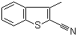 2-氰基-3-甲基苯并噻吩分子结构 (CAS 3216-49-7)