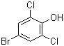 4-溴-2,6-二氯苯酚分子结构 (CAS 3217-15-0)