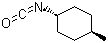 反式-4-甲基环己基异氰酸酯分子结构 (CAS 32175-00-1)