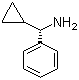 [(S)-环丙基(苯基)甲基]胺分子结构 (CAS 321863-61-0)