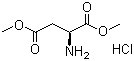 L-天冬氨酸二甲酯盐酸盐分子结构 (CAS 32213-95-9)