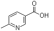 6-甲基烟酸分子结构 (CAS 3222-47-7)
