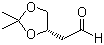 (4S)-2,2-二甲基-1,3-二氧戊环-4-乙醛分子结构 (CAS 32233-44-6)