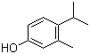 structure of CAS# 3228-02-2, o-Cymen-5-ol;4-Isopropyl-m-cresol