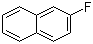 结构式 CAS# 323-09-1, 2-氟萘