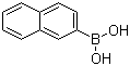 2-萘硼酸分子结构 (CAS 32316-92-0)