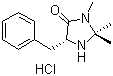 (5R)-(+)-2,2,3-三甲基-5-苄基-4-咪唑啉酮单盐酸盐分子结构 (CAS 323196-43-6)