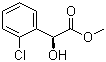 (S)-(+)-2-氯扁桃酸甲酯分子结构 (CAS 32345-60-1)