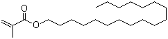 2-甲基-2-丙烯酸十八烷基酯分子结构 (CAS 32360-05-7)