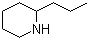 2-丙基哌啶分子结构 (CAS 3238-60-6)